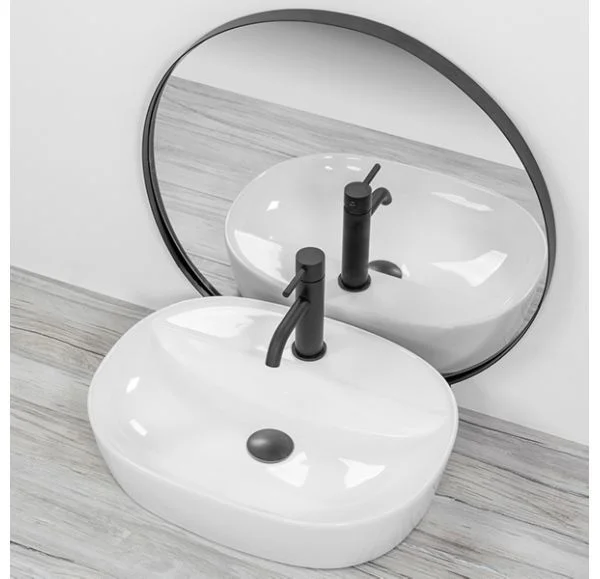 Приобрести mirsant раковина чаша shell-0519 51х40 см, белая ут000041247