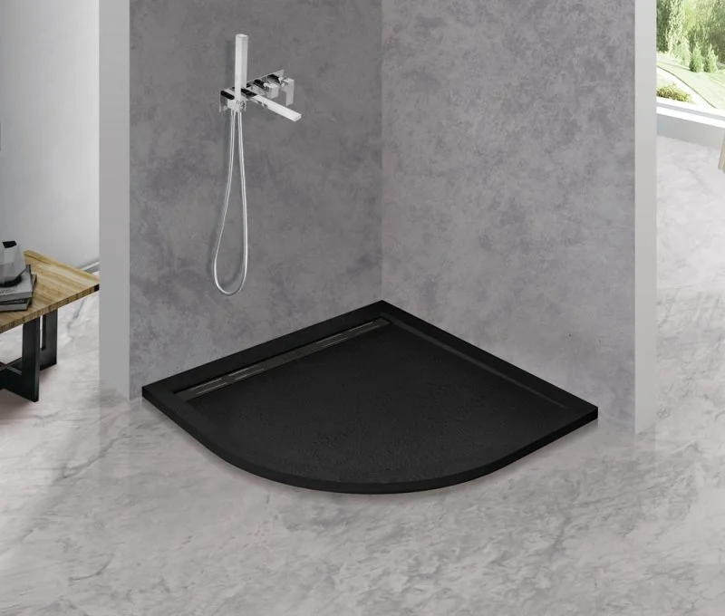 Приобрести cezares поддон из искусственного камня tray 90х90см tray-as-r-90-30-nero