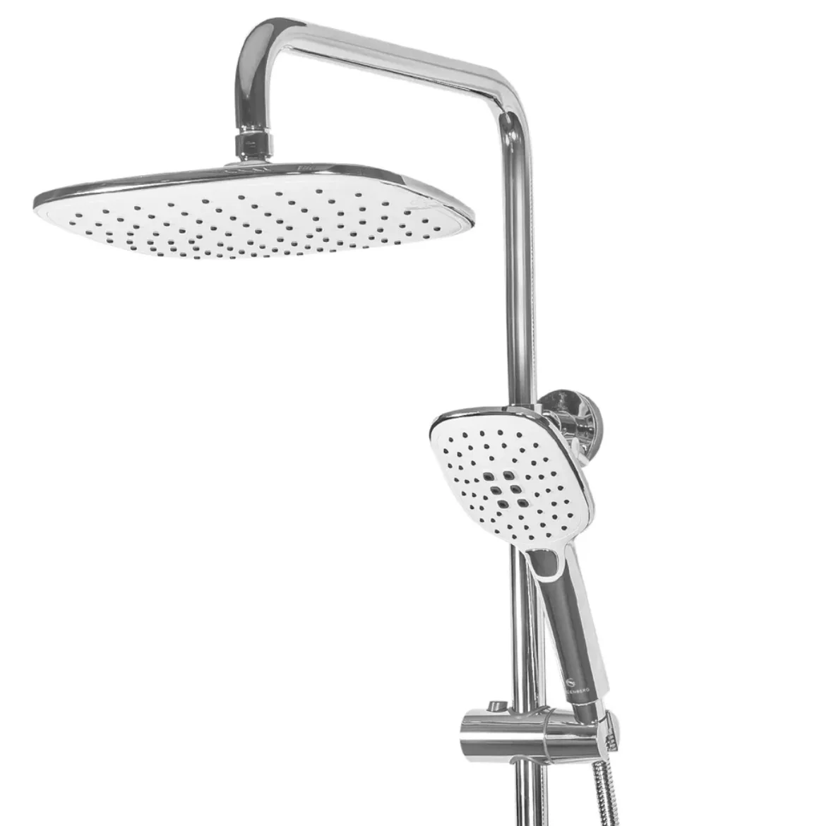 Приобрести grocenberg душевая система, хром gb7011cr