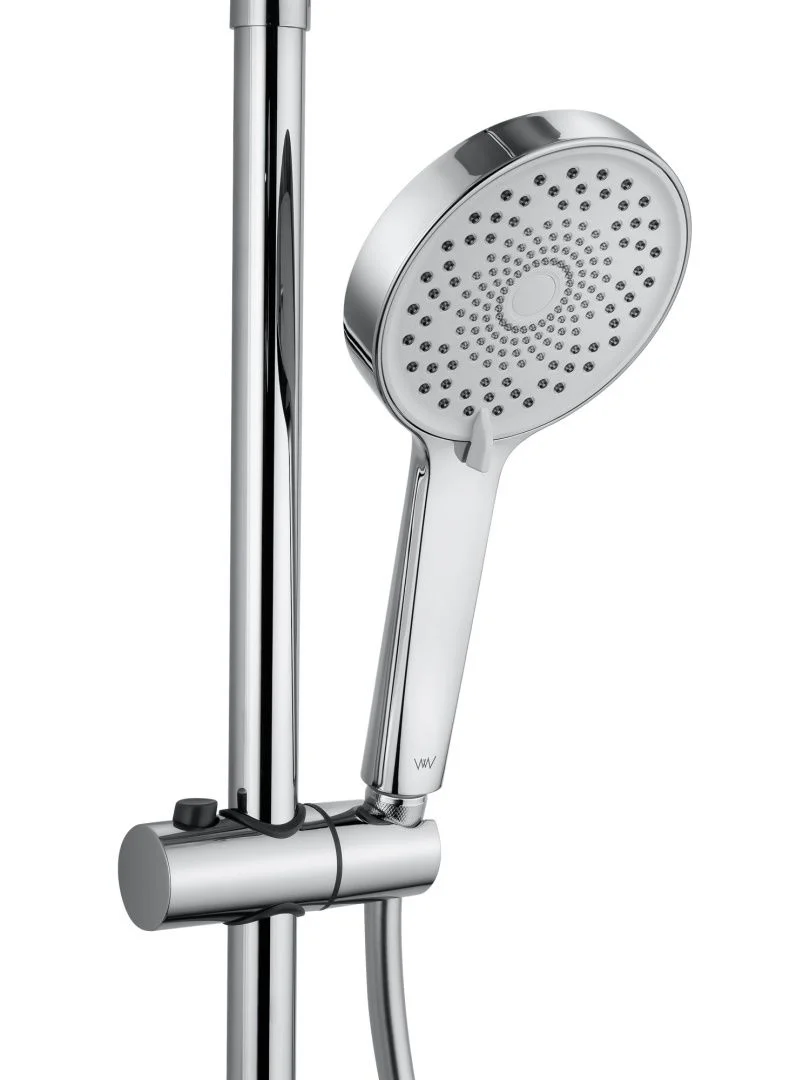 Приобрести душевая система с термостатом wonzon & woghand stick, хром (ww-88739903-cr)
