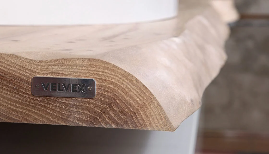 Приобрести velvex столешница 140 см из массива вяза, stfel.140-71