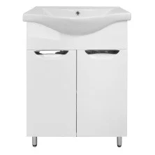 Loranto Тумба напольная с раковиной Стиль- 60 60х85 см, белая (CS00070300)