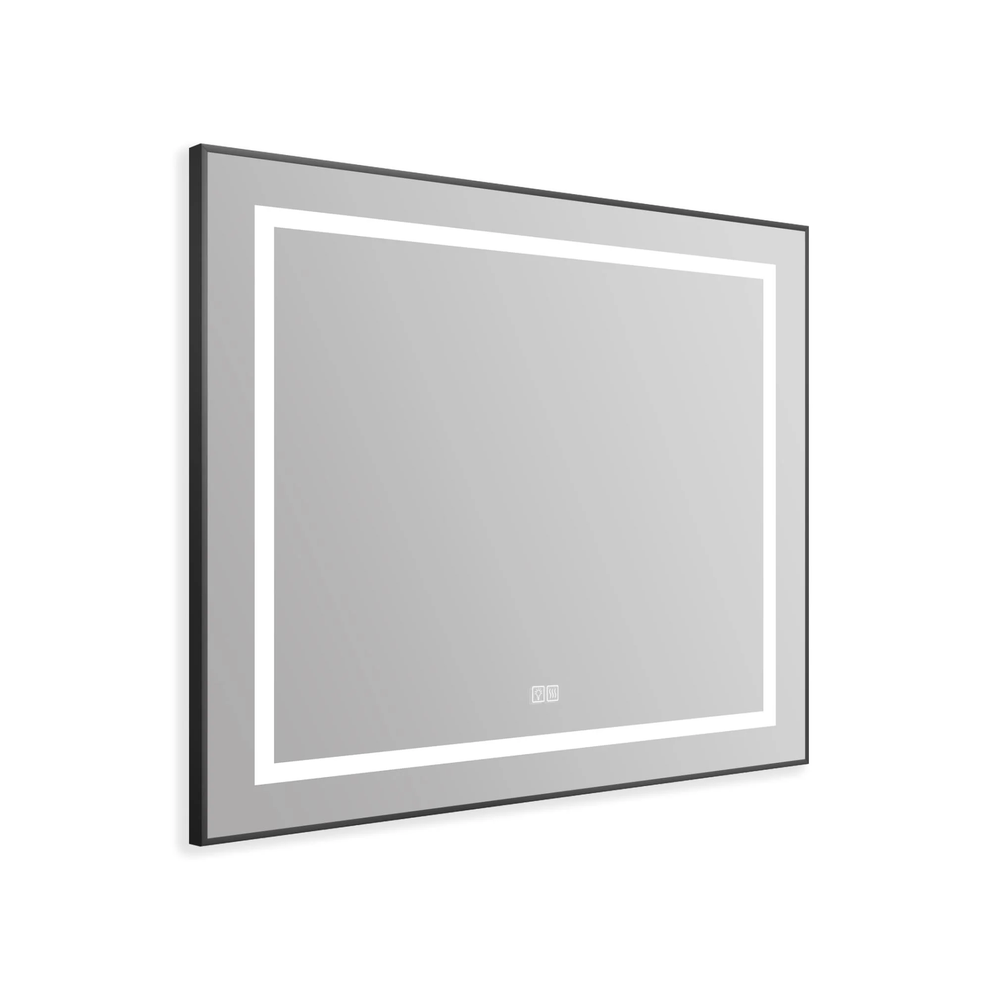 Приобрести belbagno зеркало 88,5х78,5 см spc-kraft-885-785-tch-warm-nero