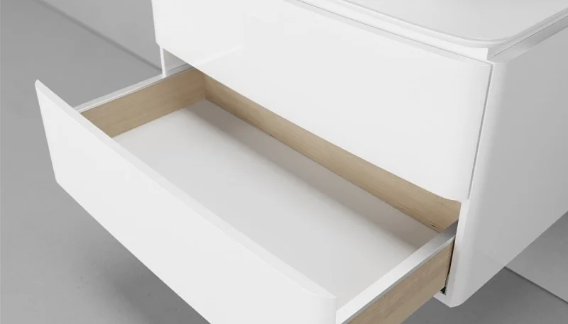 Приобрести тумба подвесная с раковиной velvex luna 75 см, белый