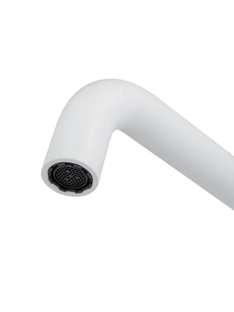 Приобрести смеситель для раковины встраиваемый wonzon & woghand stick, белый матовый (ww-88869017-mw)
