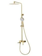 Душевая система WONZON & WOGHAND BRILLIANT, Брашированное золото (WW-88047079-BG)