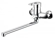 Смеситель для ванны Bravat LOOP F6124182CP-02L-RUS
