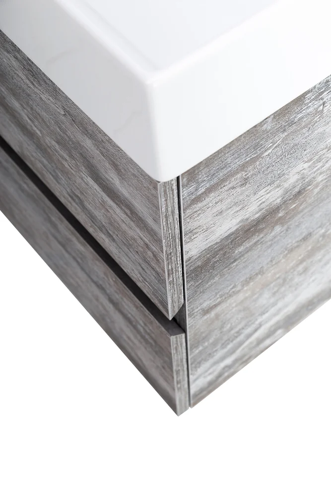 Приобрести cezares тумба подвесная с раковиной molveno 46 120 см legno grigio, серая molveno 46-120-2c-so-2-lg