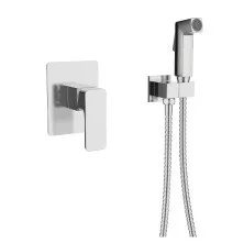 Смеситель с гигиеническим душем, встраиваемый ViEiR Gunzi, хром V113551