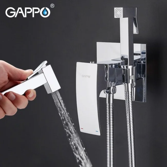 Приобрести gappo встроенный гигиенический душ g7207-1, хром