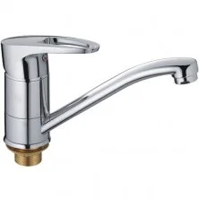 HAIBA Смеситель для кухни 128 мм, хром HB-4565-2