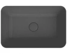 Раковина-чаша Kerama Marazzi Plaza 55 см PLR.wb.55\BLK.M