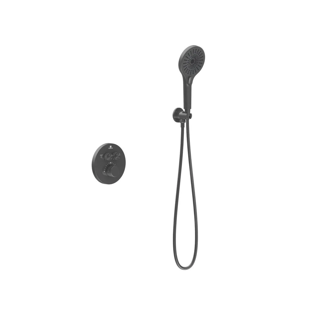 Приобрести vincea встраиваемая душевая система inspire, оружейная сталь vsfw-3i22mt5gm