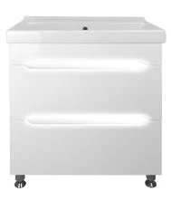 Loranto Тумба напольная с раковиной Арфа80/2 Н , белая (CS00047915)
