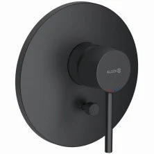 KLUDI BOZZ Встраиваемый смеситель для ванны и душа, черный матовый, арт. 386503976