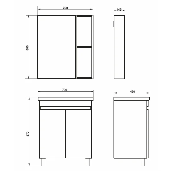 Приобрести сomforty тумба с раковиной напольная осло-70нд , светлый бетон