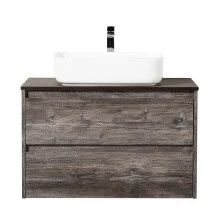 BelBagno Тумба со столешницей KRAFT 100 см, подвесная Pino Pasadena