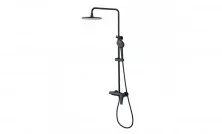 LEMARK Душевая система Bronx, черный матовый LM3760BL