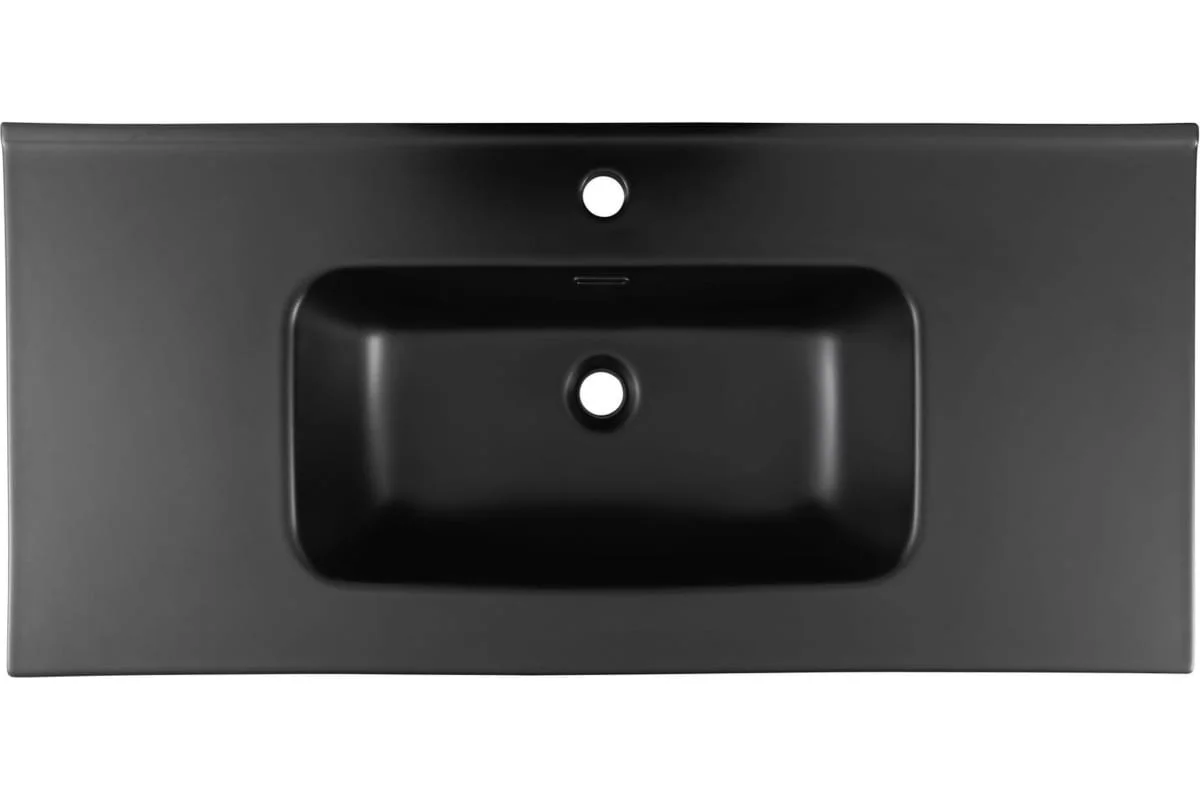 Приобрести aquanet раковина flat 100х46 см, черная матовая