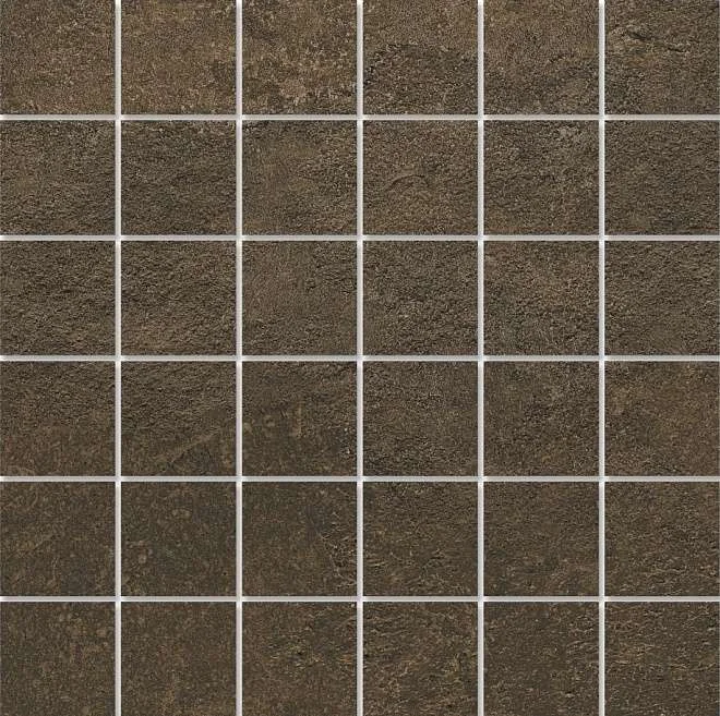 Приобрести декор напольный kerama marazzi про стоун коричневый мозаичный