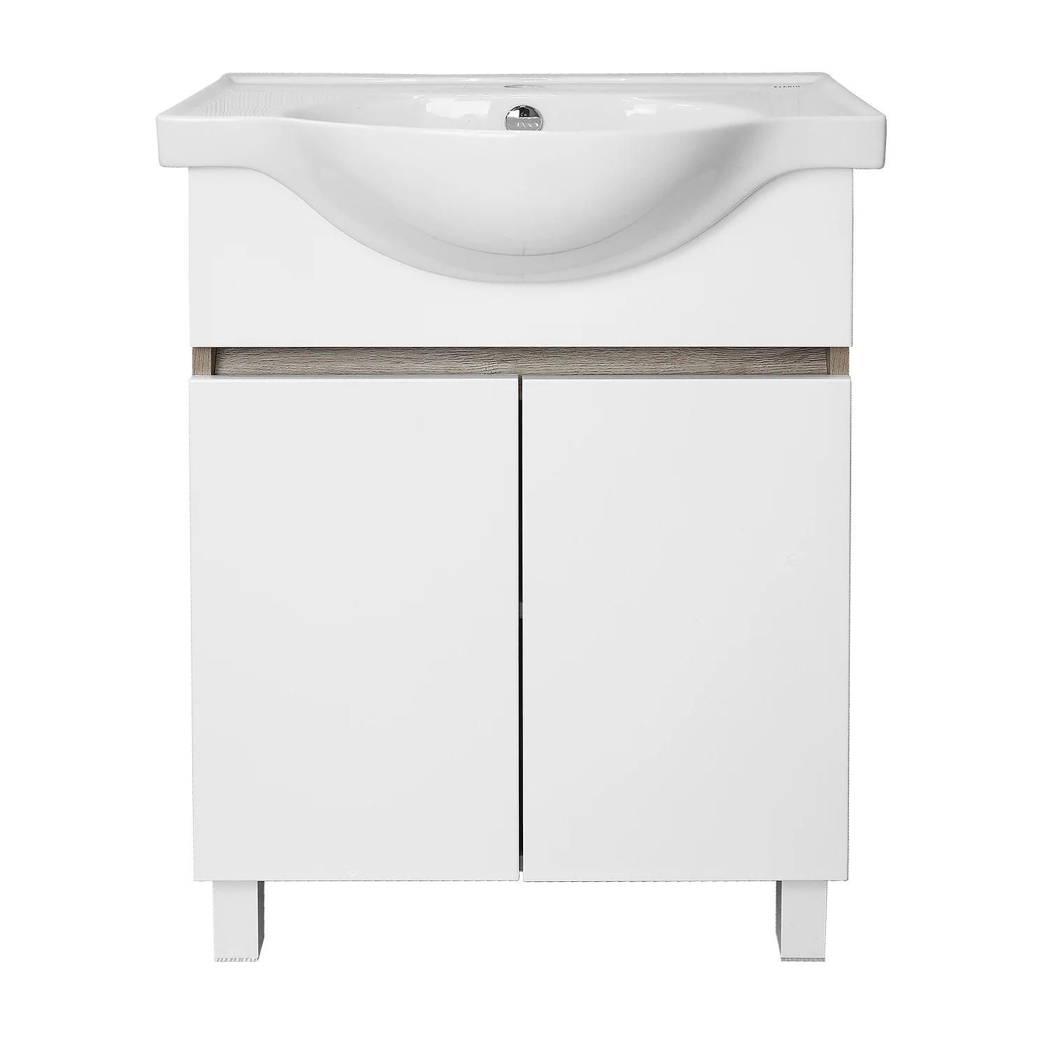 Приобрести loranto тумба напольная с раковиной глория 60 н 60х76 см, дуб кантри (cs00090159)