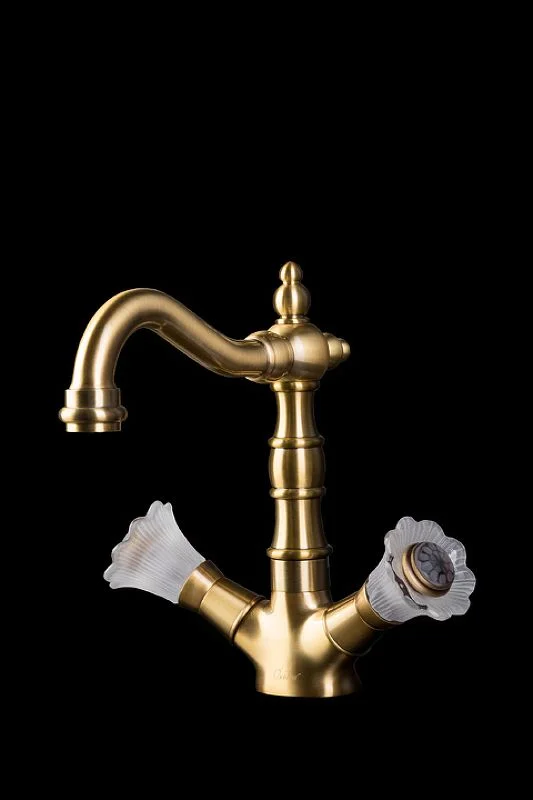 Приобрести boheme смеситель для раковины camelia, высокий, бронза 312-camelia