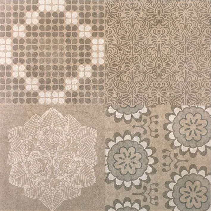 Приобрести плитка напольная kerama marazzi королевская дорога орнамент коричневый обрезной д60х60x11