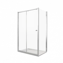 Bas Душевая дверь LIRA 1400х1850 мм, хром WTW-140-C-CH