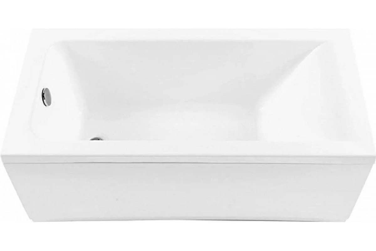 Приобрести aquanet акриловая ванна bright 155x70 см, белая