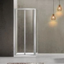 Vincea Душевое ограждение Garda 90х80 см, прозрачное, хром VSR-1G9080CL