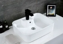 Раковина накладная CeramaLux 40 см 9443