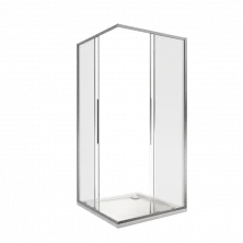 Bas Душевое ограждение IDEA CR 800х800х1950 мм, хром CR-80-C-CH