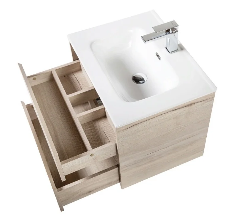 Приобрести тумба подвесная с раковиной belbagno kraft-700-2c-so-rgb 70 см, rovere galifax bianco