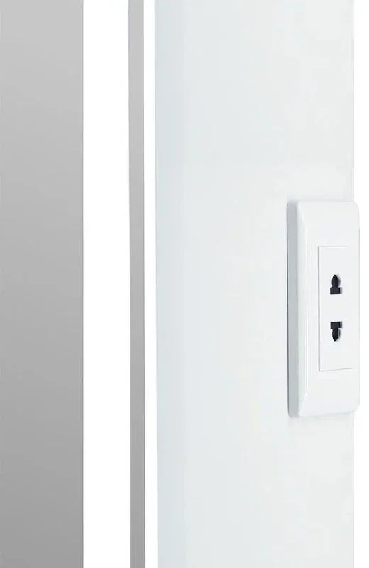 Приобрести continent зеркало шкаф с подсветкой allure 60х80 см, сенсорный включатель, левосторонее, белое