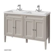 Caprigo Тумба с раковиной ALBION CONCEPT 125 см, серая