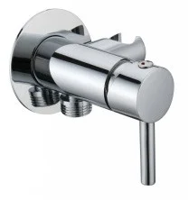 CEZARES Смеситель для душа и гигиенического душа со штуцером с держателем CZR-DA1-01