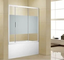 Aquanet Шторка для ванны Practic , прозрачное стекло AE10-B-170H150U-CP