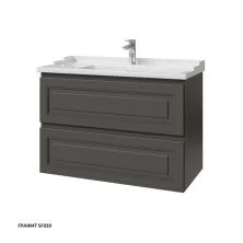 Caprigo Тумба с раковиной WALES 90 см, графит