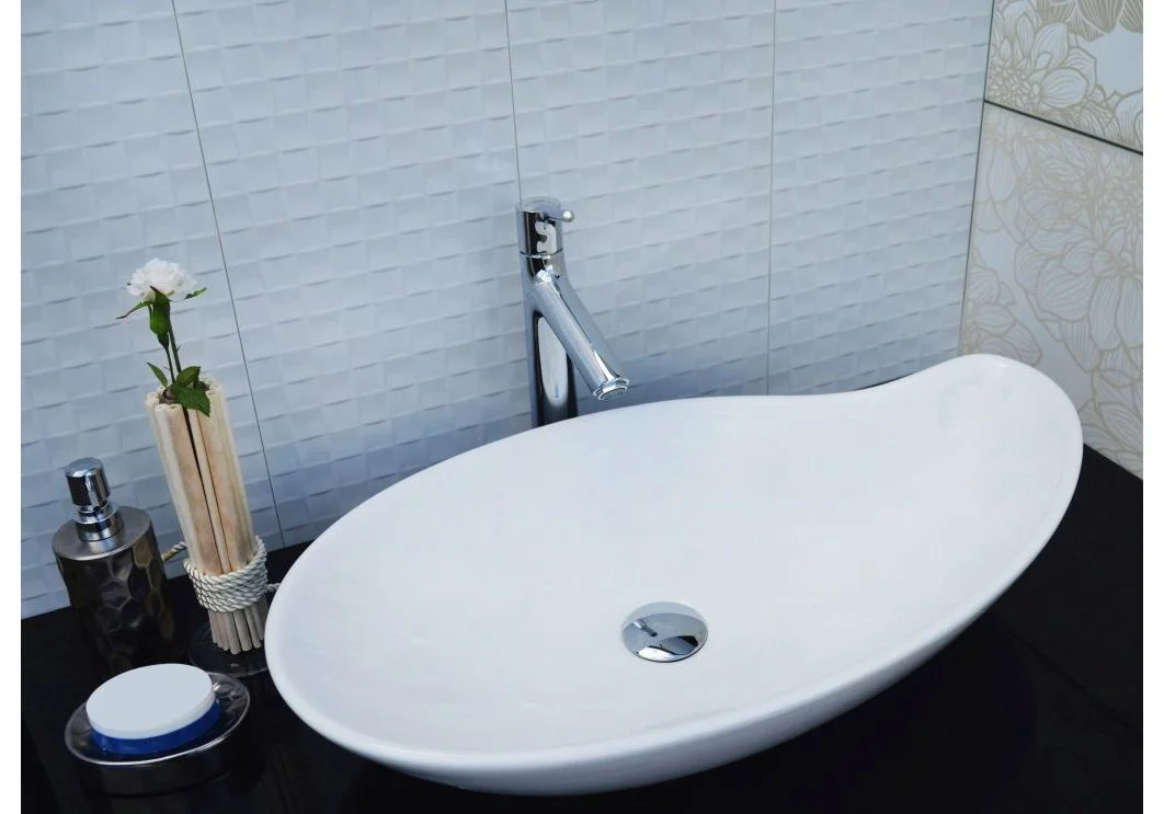 Приобрести раковина-чаша ceramalux 65 см 9052