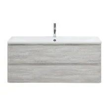 BelBagno Тумба с раковиной ALBANO 120 см, подвесная Rovere Vintage Bianco, белая раковина