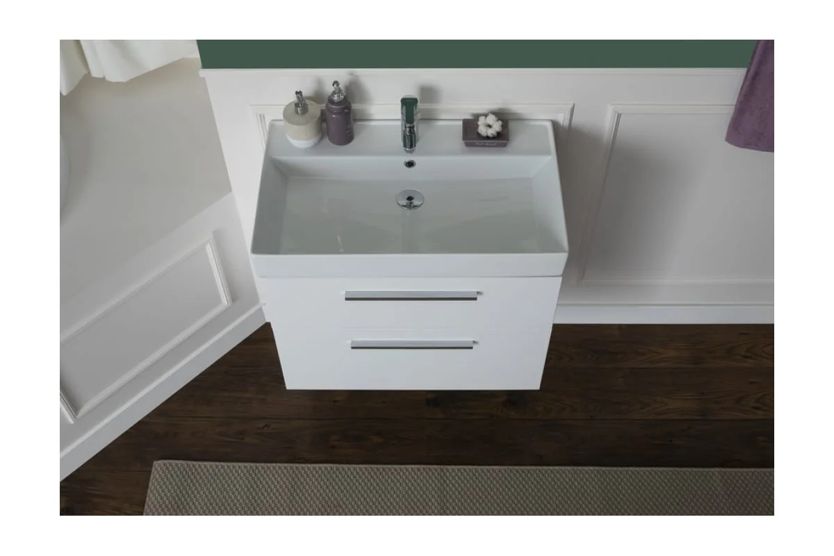 Приобрести aquanet раковина латина 75х46 см, белая