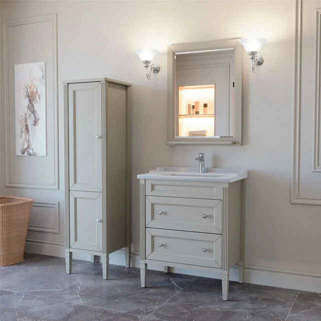 Приобрести caprigo тумба с раковиной albion promo 70 см, белая