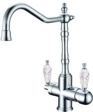 Boheme Смеситель для кухни Tradizionale, хром\кристаллы 113-CRST