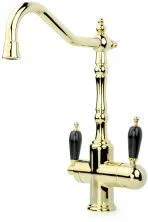 Boheme Смеситель для кухни Tradizionale, золото\черный 112-BLC