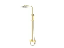 BelBagno Душевая стойка LUCE, золото LUC-VSCM-ORO
