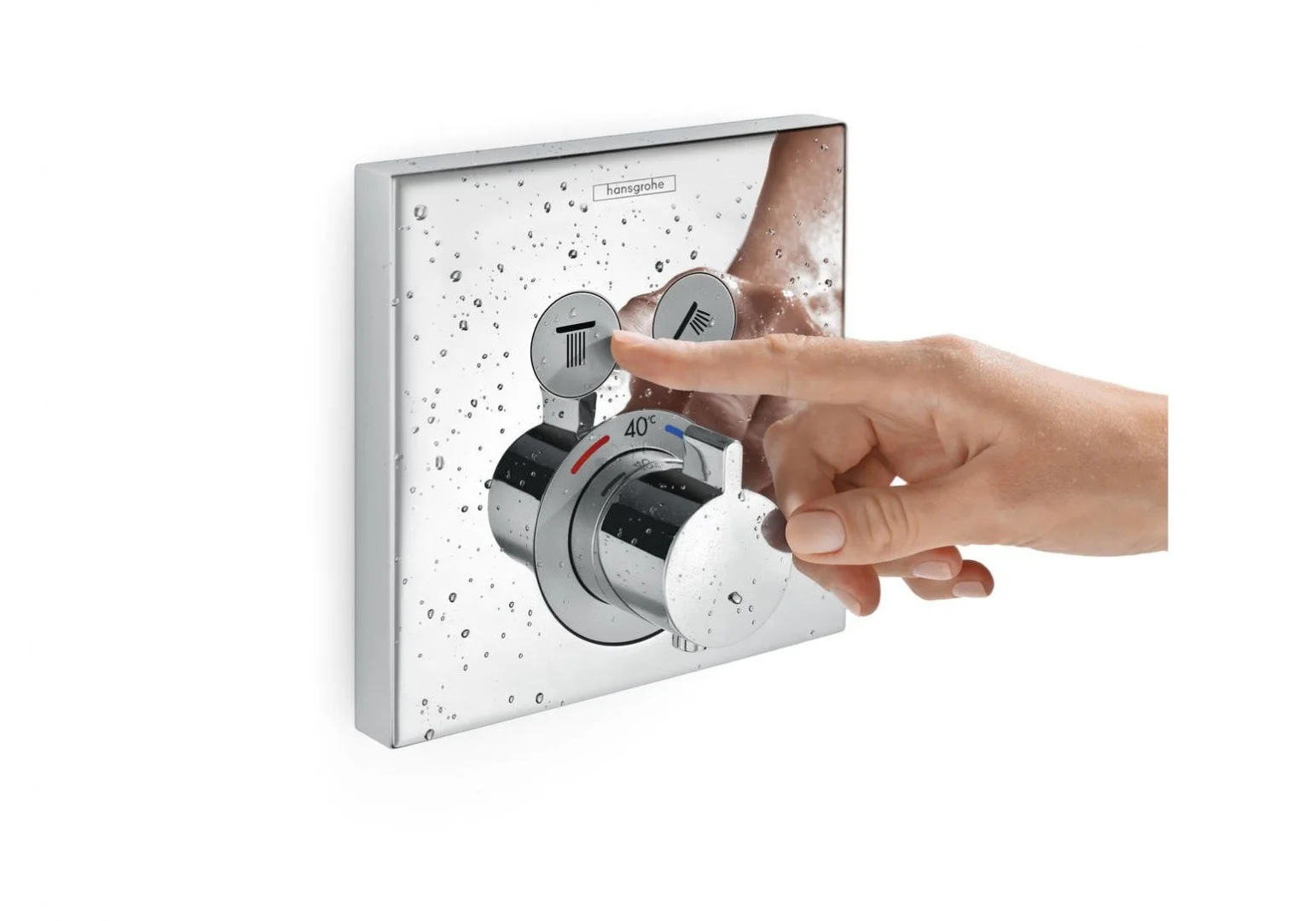Приобрести смеситель для душа с термостатом hansgrohe shower select 15763000