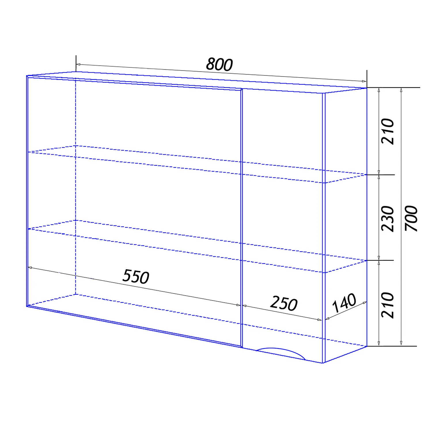 Приобрести loranto зеркало-шкаф santorini 80х70 см, правый, белый (cs00086970)