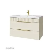 Caprigo Тумба с раковиной MONBAR 90 см, кремовая