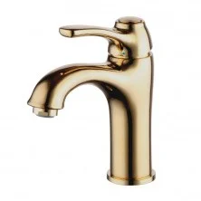 IDDIS Смеситель для раковины Oldie 171мм, золото OLDYG00i01