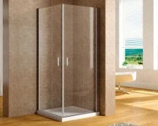 Aquanet Душевое ограждение Cinetic 90х90,прозрачное стекло (AE12-N-90H190U-CT-2 шт)